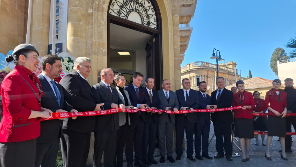 THY, KKTC Lefkoşa şehir ofisi yeni adresine taşındı